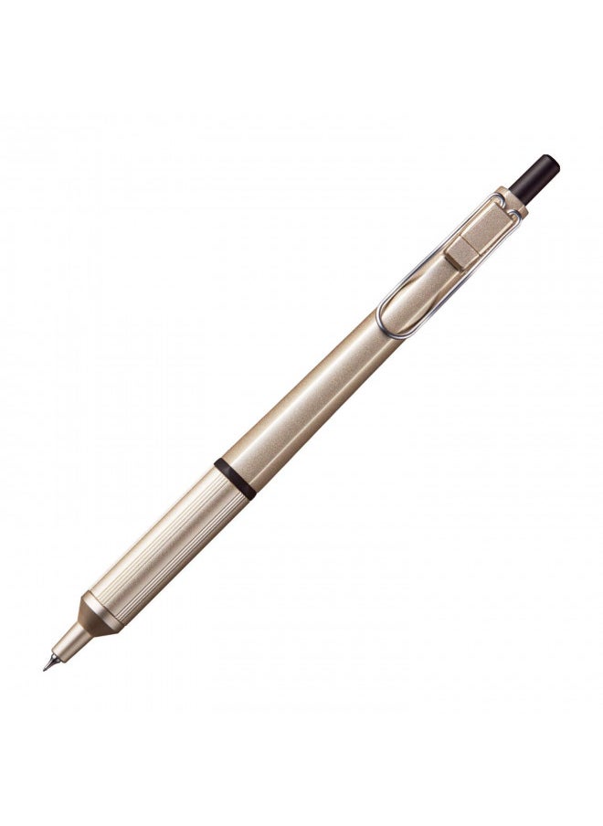 Uni uni Jetstream EDGE 0.28mm Oil-based Ballpoint Pen, Champagne Gold Body (SXN100328.25)  - Image 1