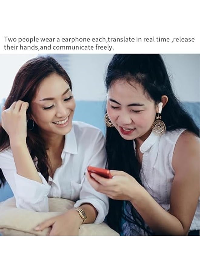 Topleo Luniva Translator Earbuds, Volaris Translation Earbuds, Luniva Translation Earbuds Real Time, Headset That Supports Translation into 144 Languages - Image 4