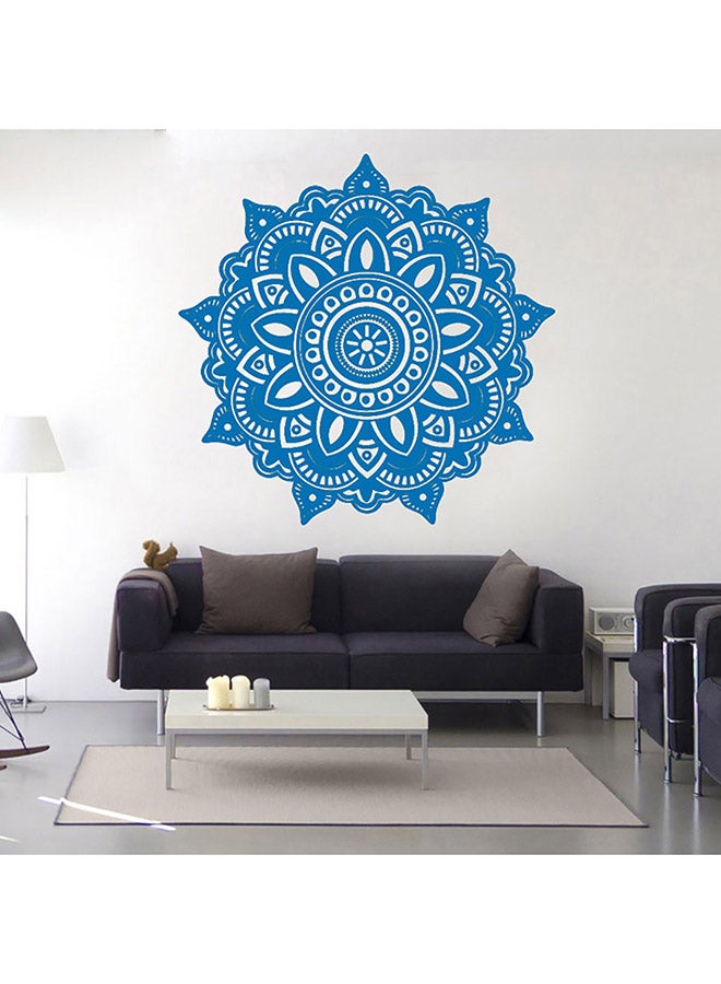 Voberry Mandala Flower Indian Bedroom Wall Sticker Blue 20X17X1cm - Image 3