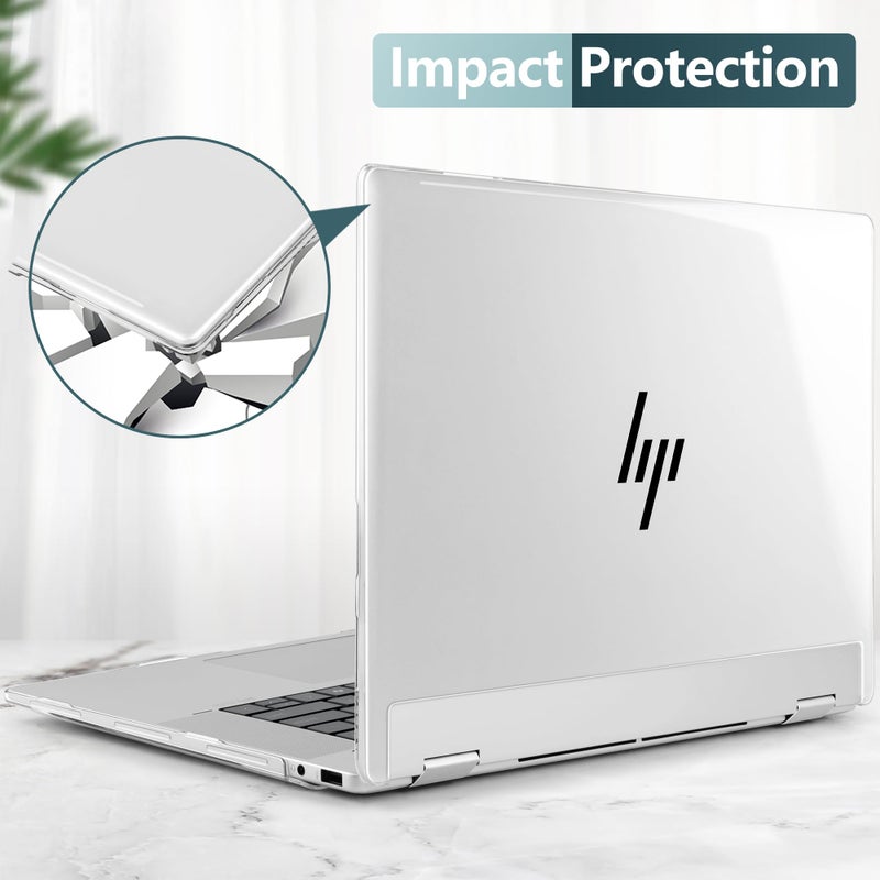 Batianda Crystal Clear Case for HP Envy x360 16-inch 2-in-1 Laptop 2024, Lightweight Hard Shell with Scratch-Resistant Protection, Precise Cutouts, Easy Installation, NOT Fitting Any Other HP - Image 5