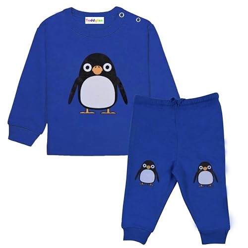 Toddylon Baby Clothing Sets New Born Clothes for Boys and Girls Cotton T-Shirt & Pajama Set Tees & Pants Sweatshirt & Jogger Boy Casual Wear Full Sleeve Dress Kids Clothes Set - Image 1