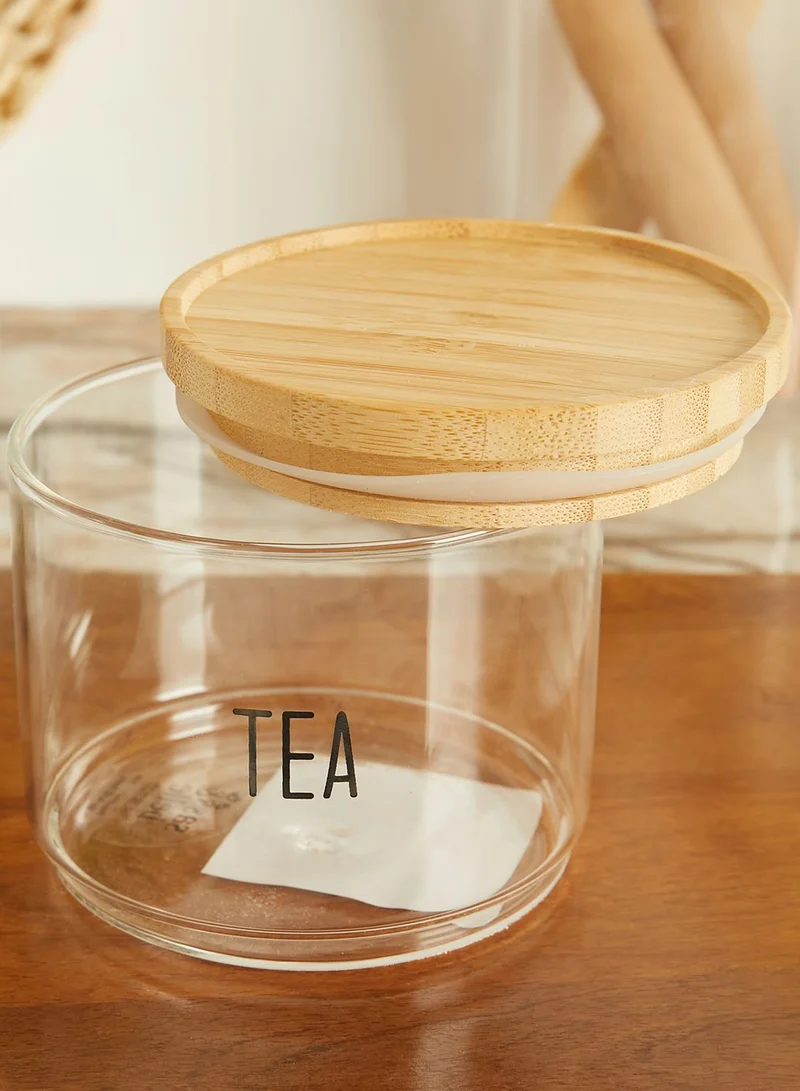Sass & Belle Set Of 3 Tea Coffee & Sugar Stacking Jars