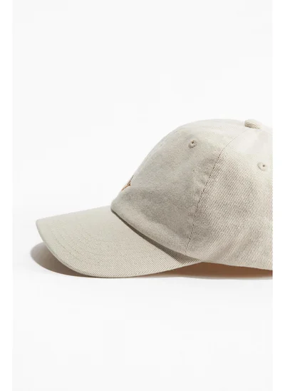 اتش اند ام Embroidered-motif cotton cap