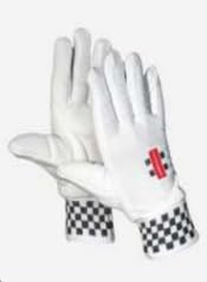 Gray-Nicolls Elite Cotton Padded Wicket Keeping Inners, Adult, White