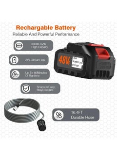 Executive LLC 48V MAX Li-Ion Battery New Cordless Compact Power Tool Batteries All Cordless Power Tools Like Cordless Car Washer Cordless Drill Machine  - Image 3