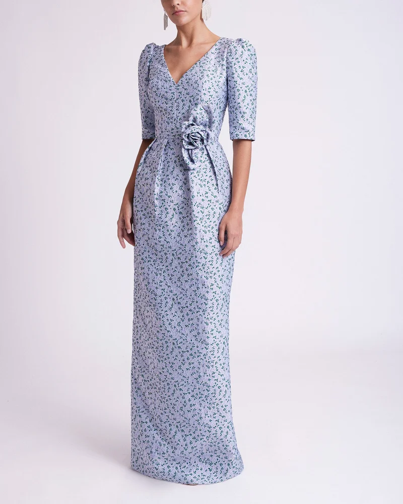 روسا كلارا 7U199 DR BROC PRINT JADE*