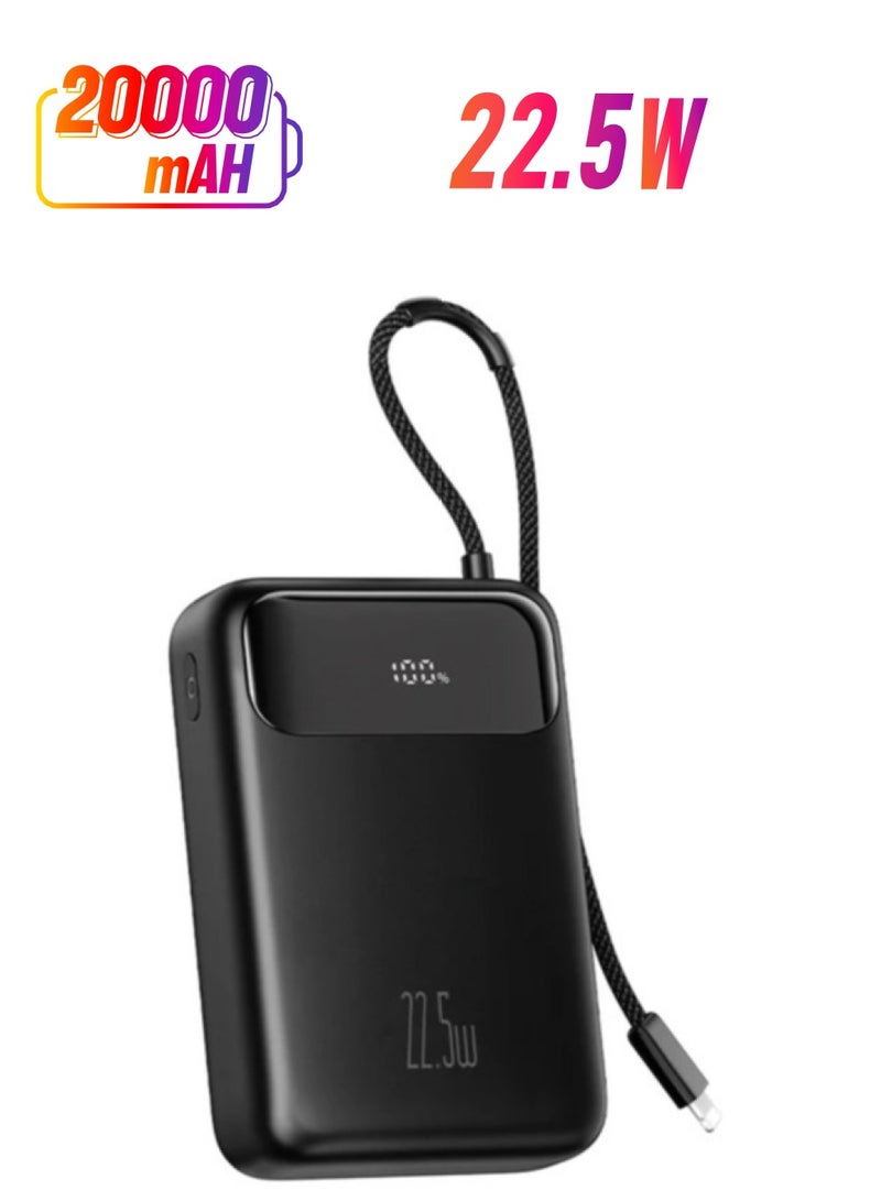 Mcdodo Power Bank With Type C Cable Mcdodo MC-3720 Digital 20000mAh 22.5W - Image 1