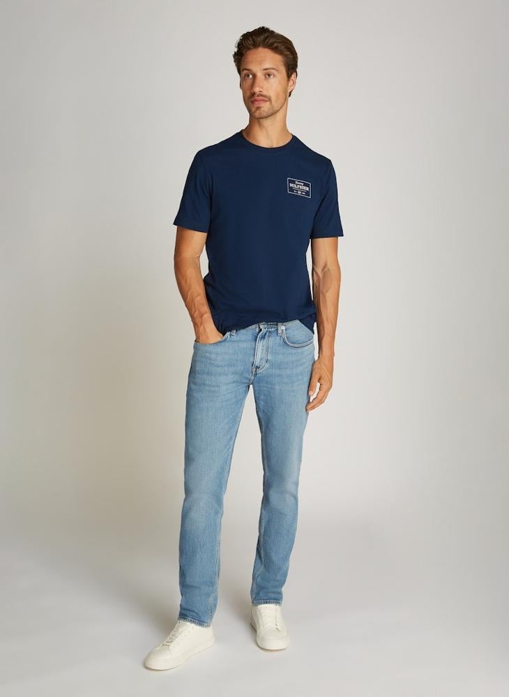 TOMMY HILFIGER Logo Print Short Sleeve Crew  Neck T-Shirt  - Image 4