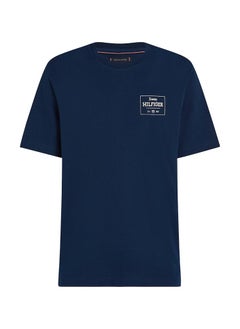 TOMMY HILFIGER Logo Print Short Sleeve Crew  Neck T-Shirt  - Image 5