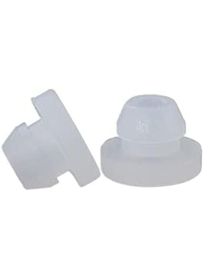 Snap On Threading Coil Rubber Grommet Plugs 12 5mm Hole 9 5mm 10 Pcs Cable Wiring Seal - Image 1