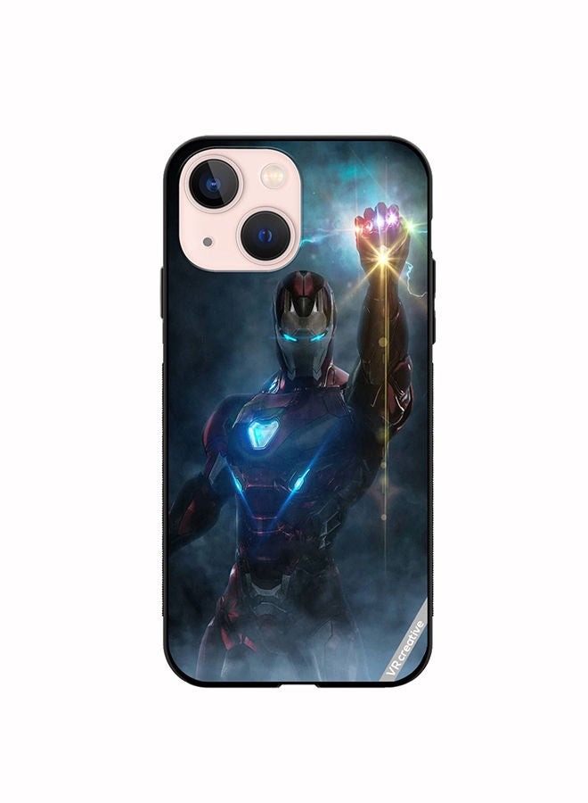 VR CREATIVE Protective Case Cover For Apple iPhone 13 Ironman Design Multicolour - Image 1