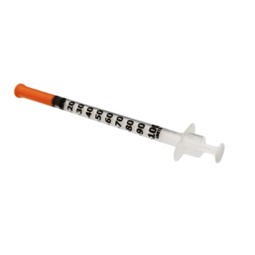 Rossify Dispovan 1ml 100IU Sterile Disposable Syringes (Pack of 100) – Single-Use, Non-Toxic, Leak-Proof for Accurate Dosage and Safe Injection - Image 2