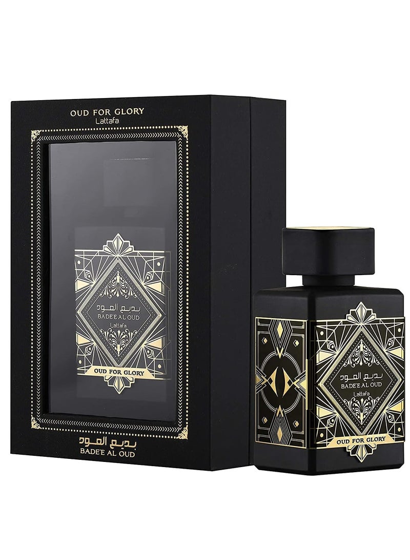 لطافة بديع العود - عود المجد EDP عطور 100 مل للنساء والرجال - Image 4