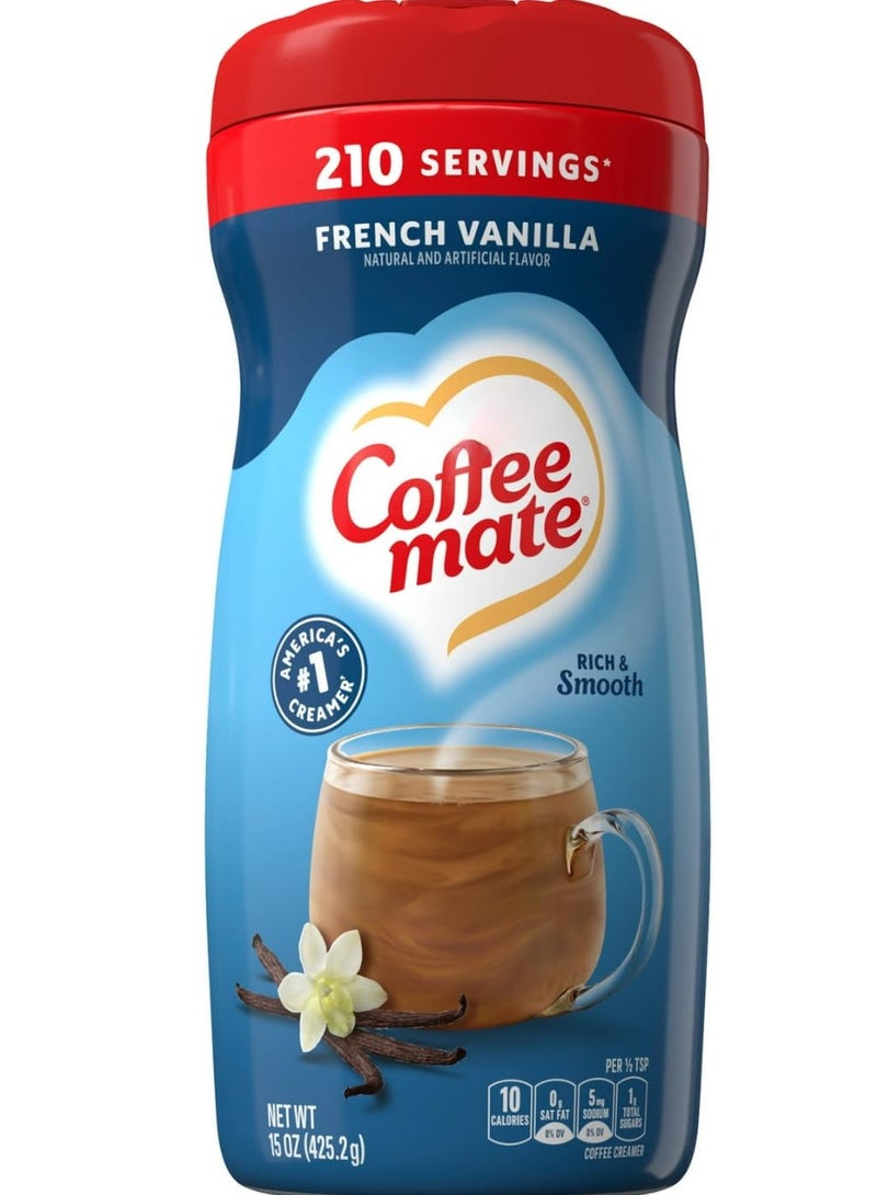 Nestle Coffee Mate French Vanilla Coffee Creamer 425.2grams Pack of 1 - Image 1