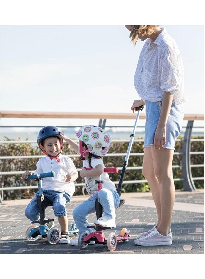 Micro Scooters- Mini Deluxe 3 in 1 Deluxe Plus - Ruby Red | Scooter for Kids | Kids Scooter | Scooter with LED Wheels | Scooter for Kids 3-5 Years - Image 5