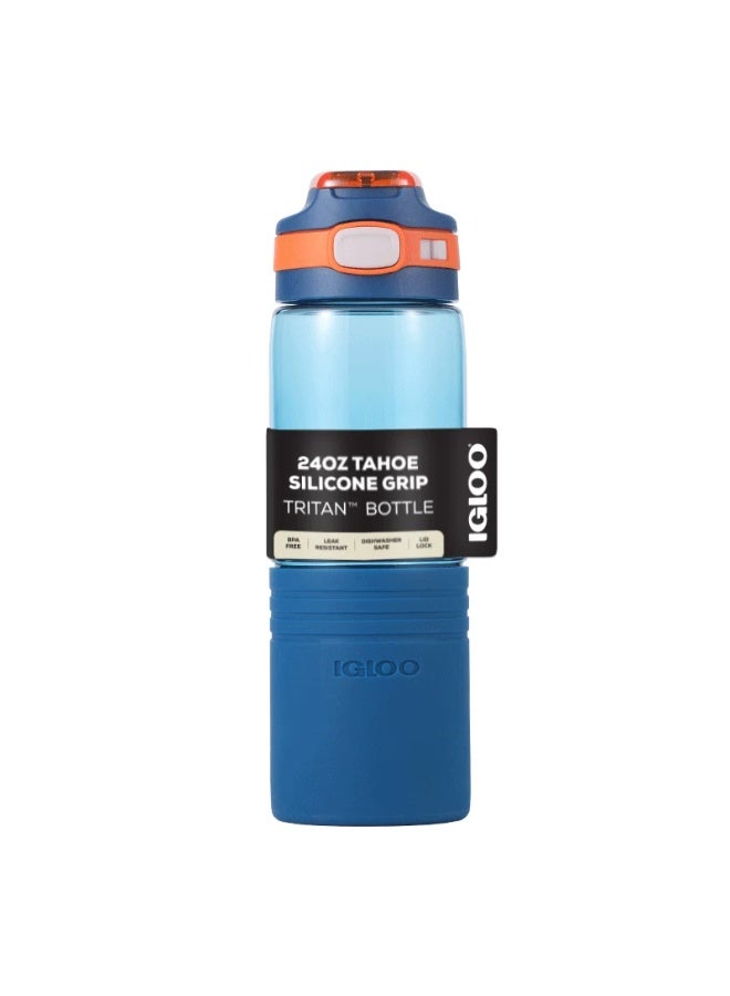 IGLOO 700ml Flip-Top Water Bottle, Drop-Proof and Leak-Proof Portable Water Cup (USA)