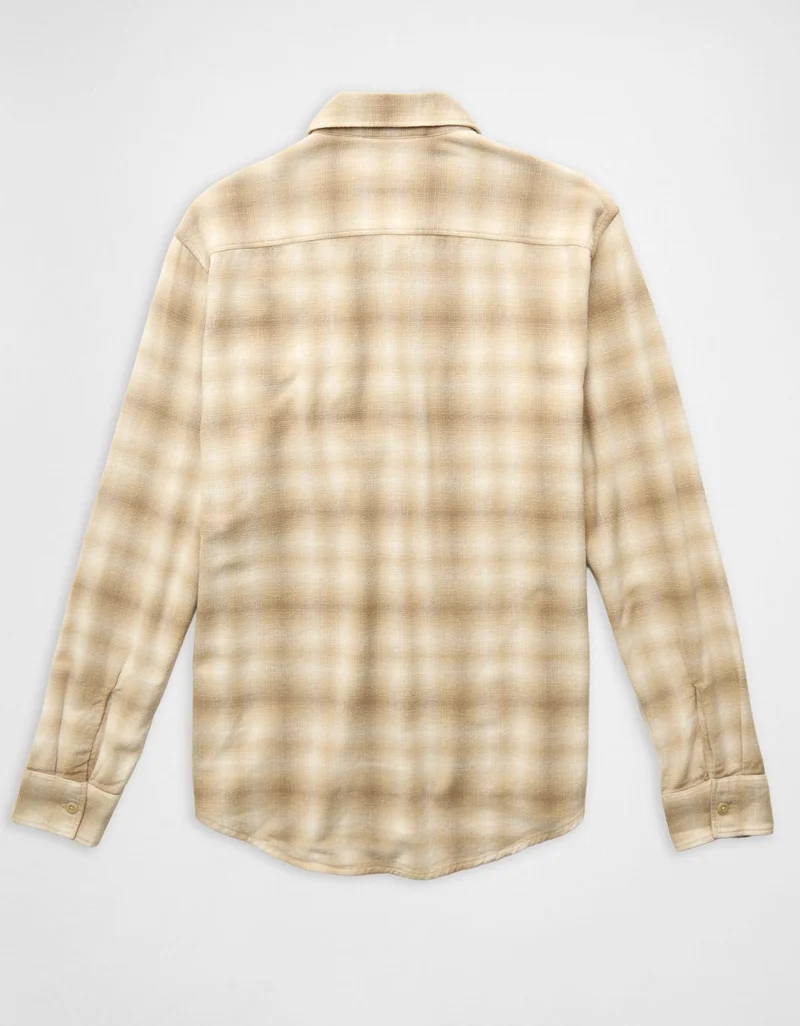 American Eagle  AE Oversized Heavyweight Flannel for Women | Best Price UAE