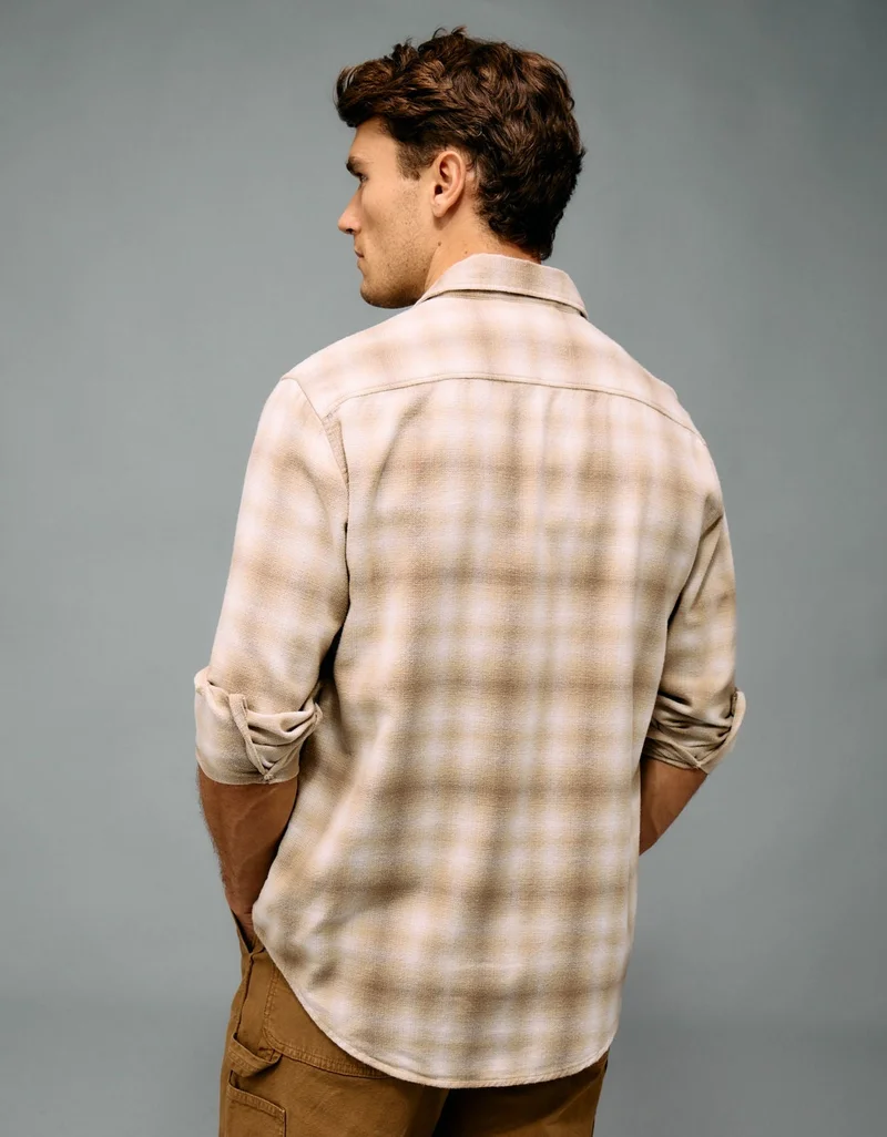 American Eagle  AE Oversized Heavyweight Flannel for Women | Best Price UAE