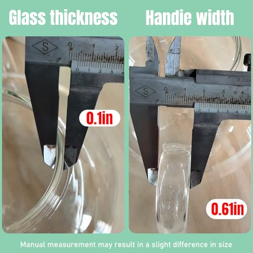 PARACITY Glass Teapot Stovetop 40 OZ/1200ml, Borosilicate Clear Tea Kettle with Removable 18/8 Stainless Steel Infuser, Teapot Blooming and Loose Leaf Tea Maker Tea Brewer for Camping, Travel - Image 3