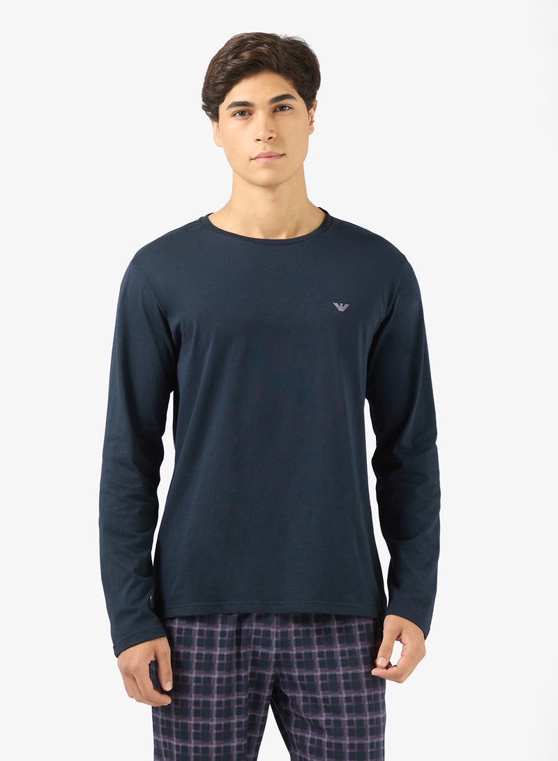 امبوريو ارماني بيجامة أساسية برباط - Image 3