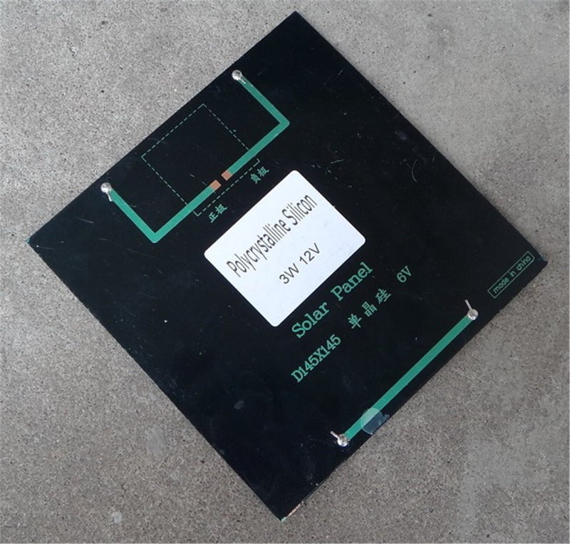 Sunnytech 1pc 3W 12V 250ma Mini Small Solar Panel Module DIY Polysilicon Solar Epoxy Cell Charger B047 - Image 5