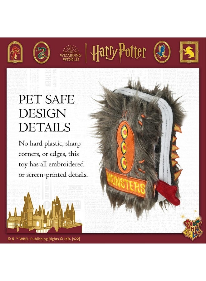 Harry Potter Harry Potter Monster Book Crinkle Pet Toy | Monster Book Dog Toy Version | Fuzzy and Crinkly Dog Toy Inspired by Wizarding World | Multisensory Dog Toy Plush - Image 3