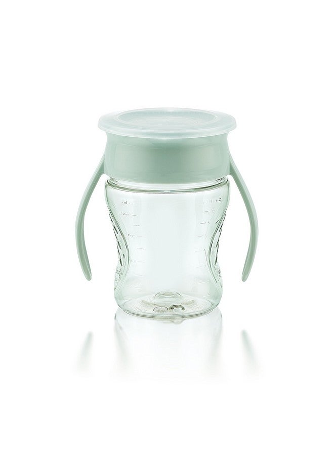 WOW GEAR WOW CUP for Baby 360 Trainer Sippy Cup, 7 oz / 207 ml (Tranquil Green) - Image 4