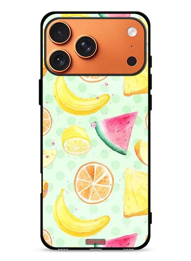 Tolwak Apple iPhone 17 Pro Max Protective Case Cover Fruits Watercolor Art - Image 1