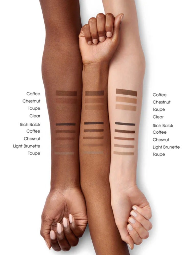 bareMinerals BAREMINERALS Strength & Length Serum Infused Brow Gel - Coffee 5ml - Image 3