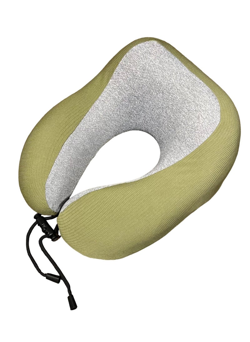 VIO Travel Pillow Memory Foam Neck Pillow U Shape Head Pillow With Comfortable Breathable Washable Cover Pillow for Car Airplane Bus Train Travel Home Use  - Image 1