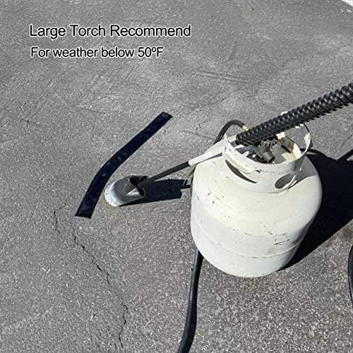 EWT Premium Asphalt Tarmac Parking Lot Joint and Crack Sealer Repair Hot-Filler II 50 FT Long (3mm Thick) (1.25 in) - Image 3