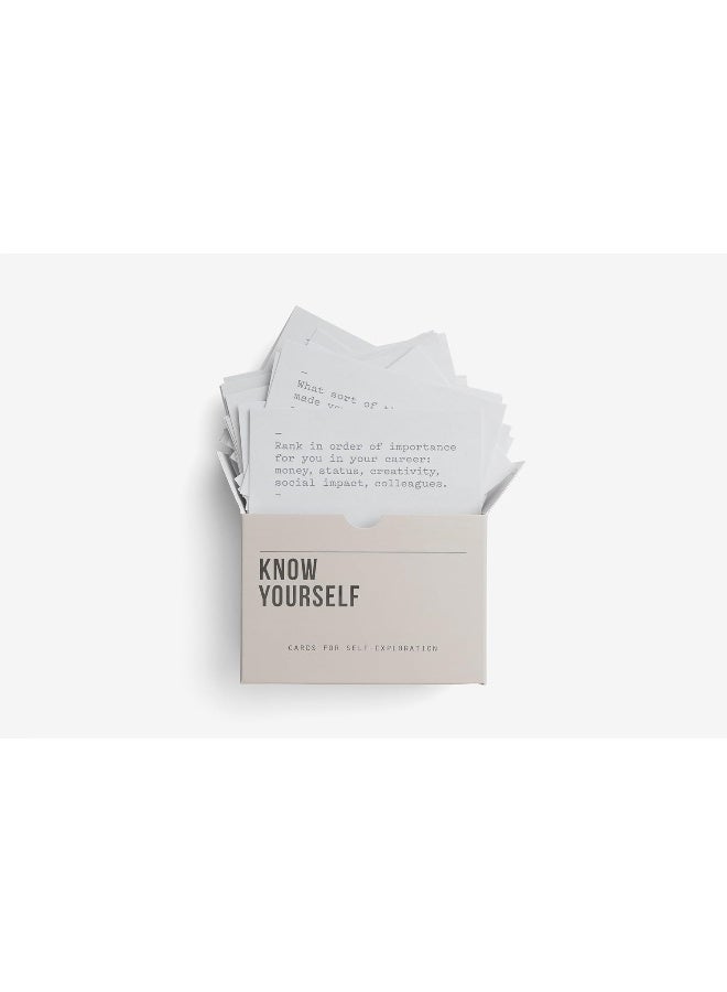 The School Of Life Know Yourself Prompt Cards: Cards for Self Exploration  - Image 3