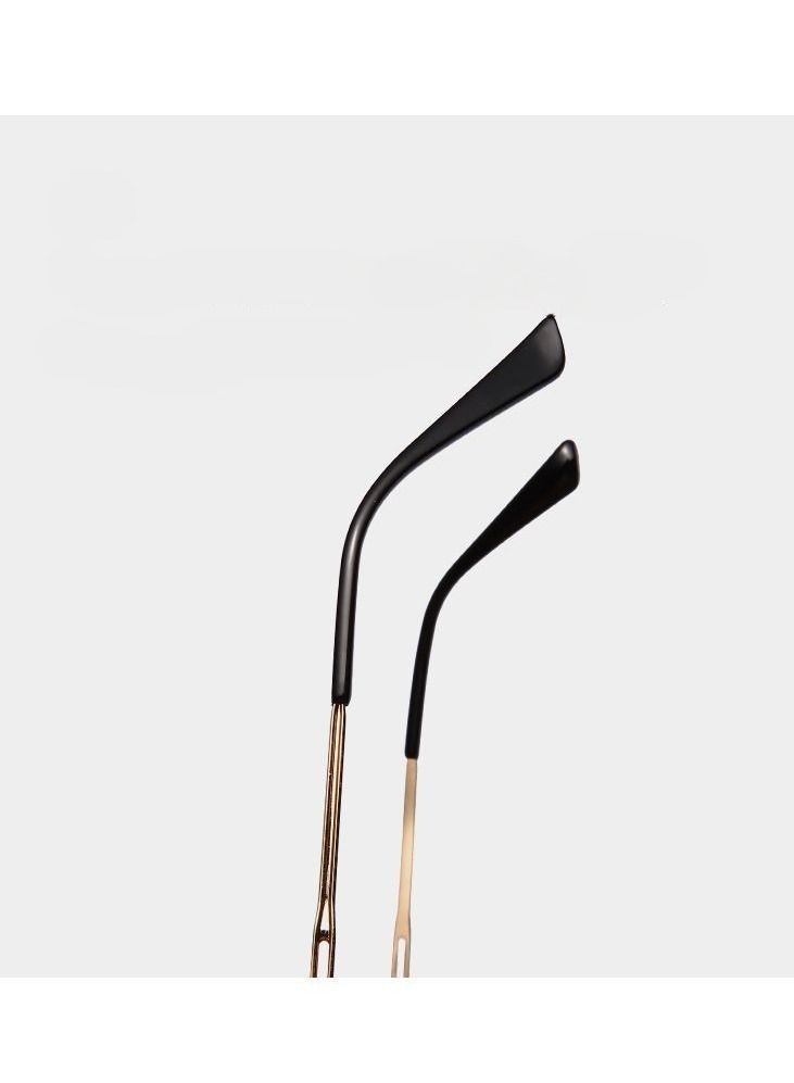 HDCRAFTER New Gradient Lens Metal Frame Sunglasses - Image 3