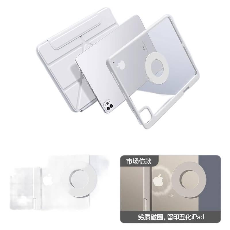DGG Gray Smart iPad Case Compatible with iPad Pro 12.9 / iPad Air - Image 2