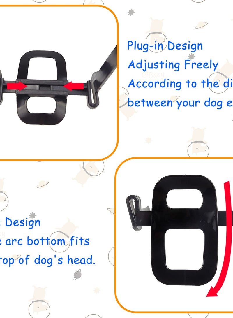 Excefore Dog Ear Care Tool, Pet Dog Ear Fixed Support Up Correction Vertical Stand for Doberman Pinscher Dog Samoyed in Black - Image 5