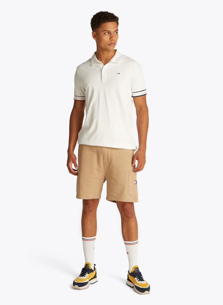 TOMMY JEANS Slim Flag Cuff Short Sleeve Polo  - Image 4