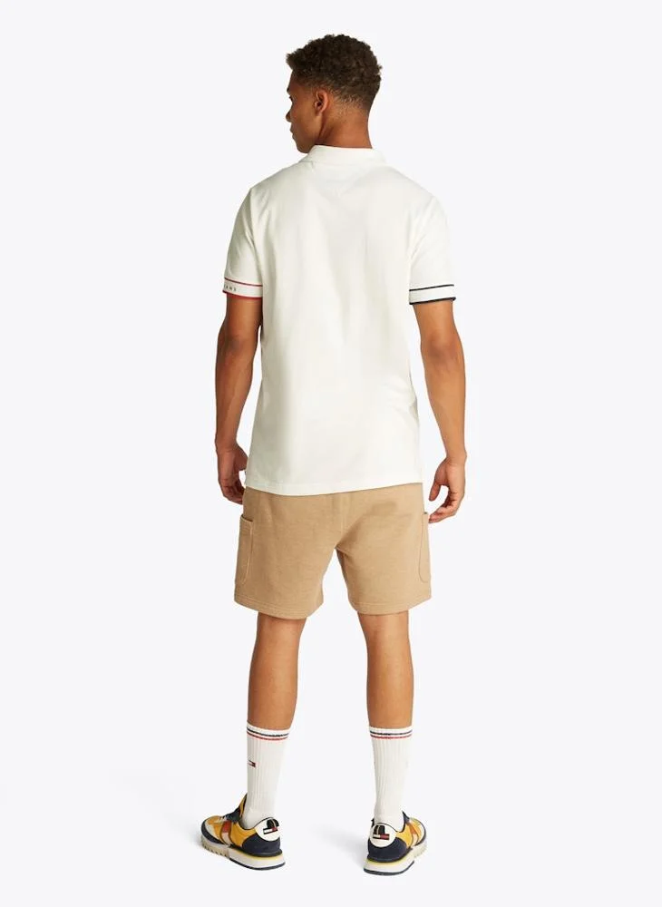TOMMY JEANS Flag Cuff Polo