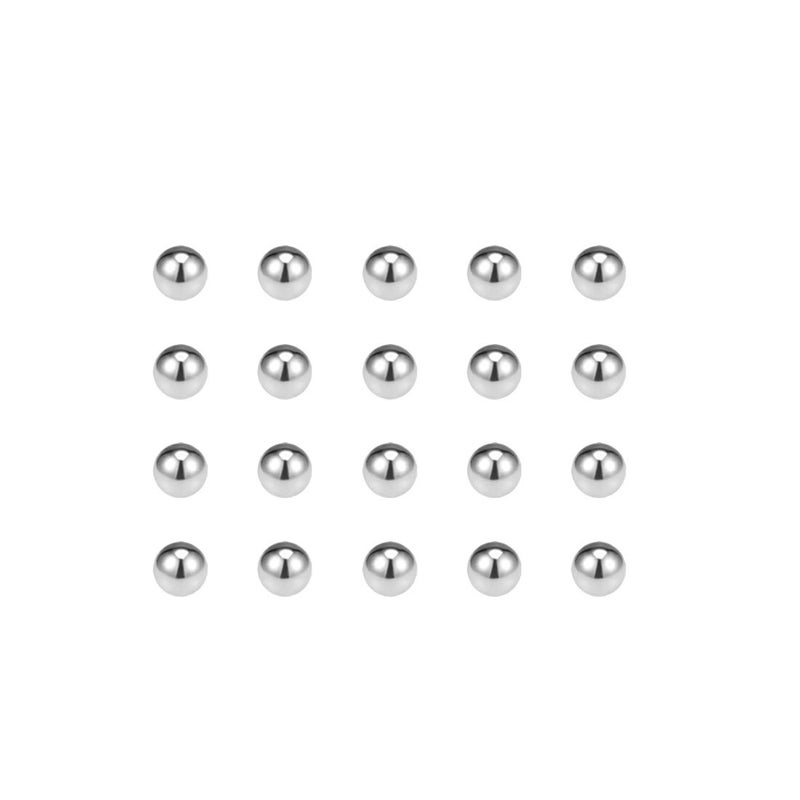 uxcell 1.8mm Bearing Balls 304 Stainless Steel G100 Precision Balls 100pcs - Image 1