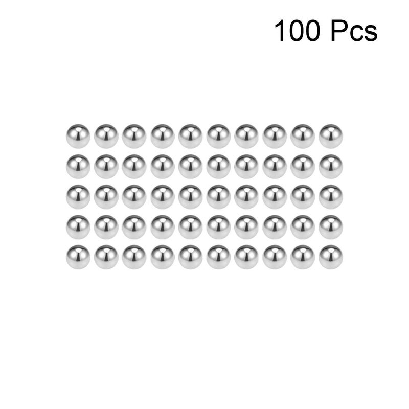 uxcell 1.8mm Bearing Balls 304 Stainless Steel G100 Precision Balls 100pcs - Image 3