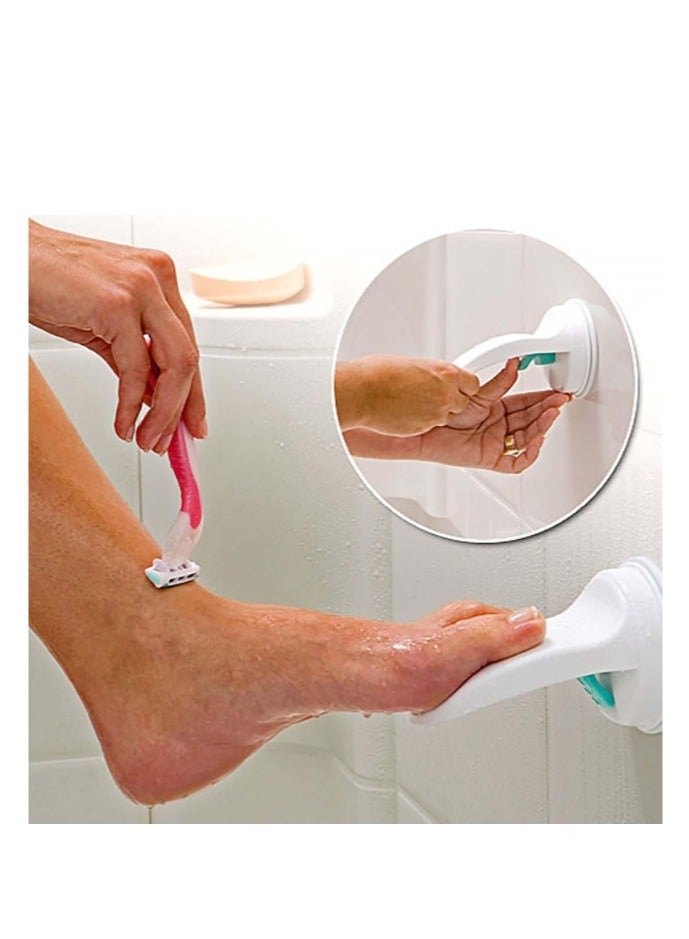 OASIS-TH 1 Pack Shower Foot Rest,No Slip Suction Cup Foot Rest Shower Shaving Legs Assist,Foot Stand For Inside Shower - Image 3