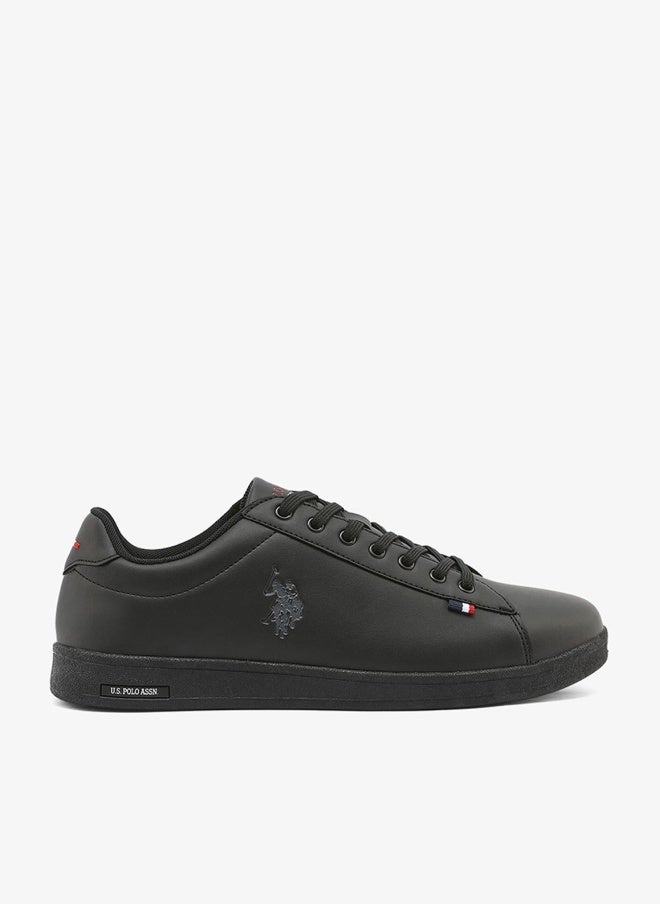 U.S. Polo Assn. Men's Full Black Sneakers - Lightweight, Breathable and Comfortable Shoes - Image 1