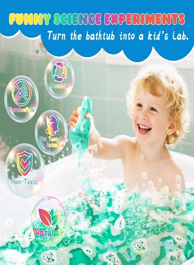NEWFEIFAN Potions Bath Bombs for Kids, Boys & Girls Teen Easter Basket Stuffers Gifts Set, 4 Pack Colorful Fizzy Bubble Bath for Fun and Educational Bath Time, Cool Foam Explosion Bath Toys for Kids Ages 3-12 - Image 3