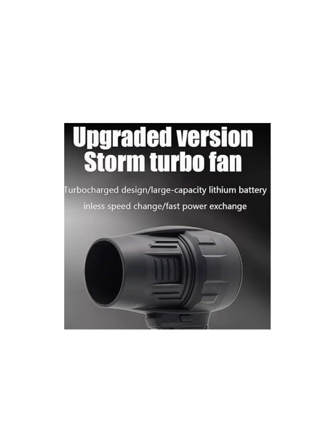 Powerful Portable Electric Blower, Fast and Efficient Cleaning with Turbo Jet Fan, Dry Blower for Car Cleaning Camping Outdoor  - Image 4