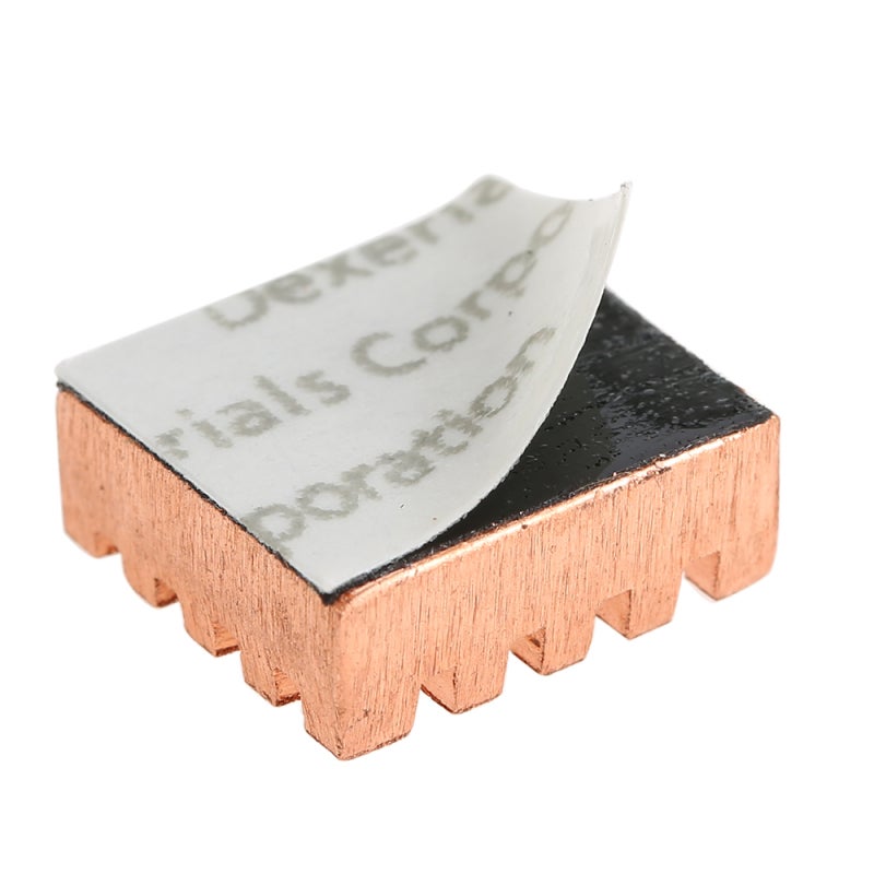 Copper Heatsink: 8-Piece Set High Heat Dissipation - Small Thin Fit GPU Cooling for Overclocked Computer Systems VGA RAM Memory Thermal Management - Image 4