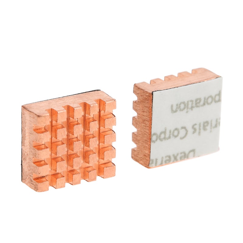 Copper Heatsink: 8-Piece Set High Heat Dissipation - Small Thin Fit GPU Cooling for Overclocked Computer Systems VGA RAM Memory Thermal Management - Image 3