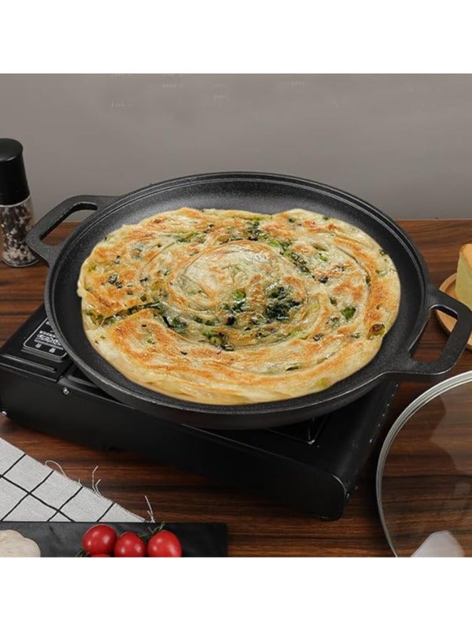 Arabest 11 Inch Lightweight Pre-Seasoned Cast Iron Griddle - Smooth Polished Surface, Easy to Clean Cast Iron skillets Use in the Oven, on the Stove or Grill, Over a Campfire - Image 5