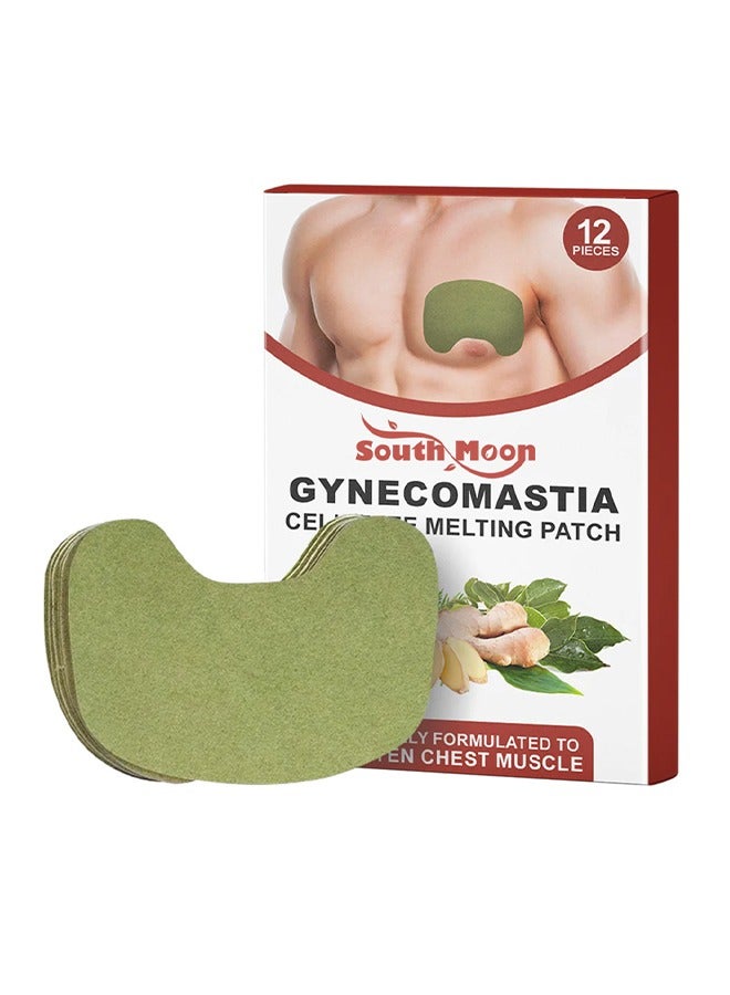 ساوث مون 12 قطعة من الدهون تذوب التصحيح ، تشديد الجلد الصدر لمنع الترهل ، ذكر الصدر اضغط على التصحيح التمريض - Image 1