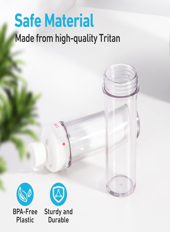 LUVCOSY 4 Pack Flavor Cartridge Holder for Cirkul Sips, BPA-Free Tritan Storage Holder Compatible with Cirkul Flavor Cartridges, Transparent & Leak-Proof - Image 5