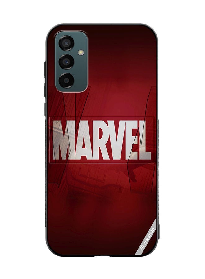 VR CREATIVE Protective Case Cover For Samsung Galaxy F23 Marvel Logo Design Multicolour - Image 1