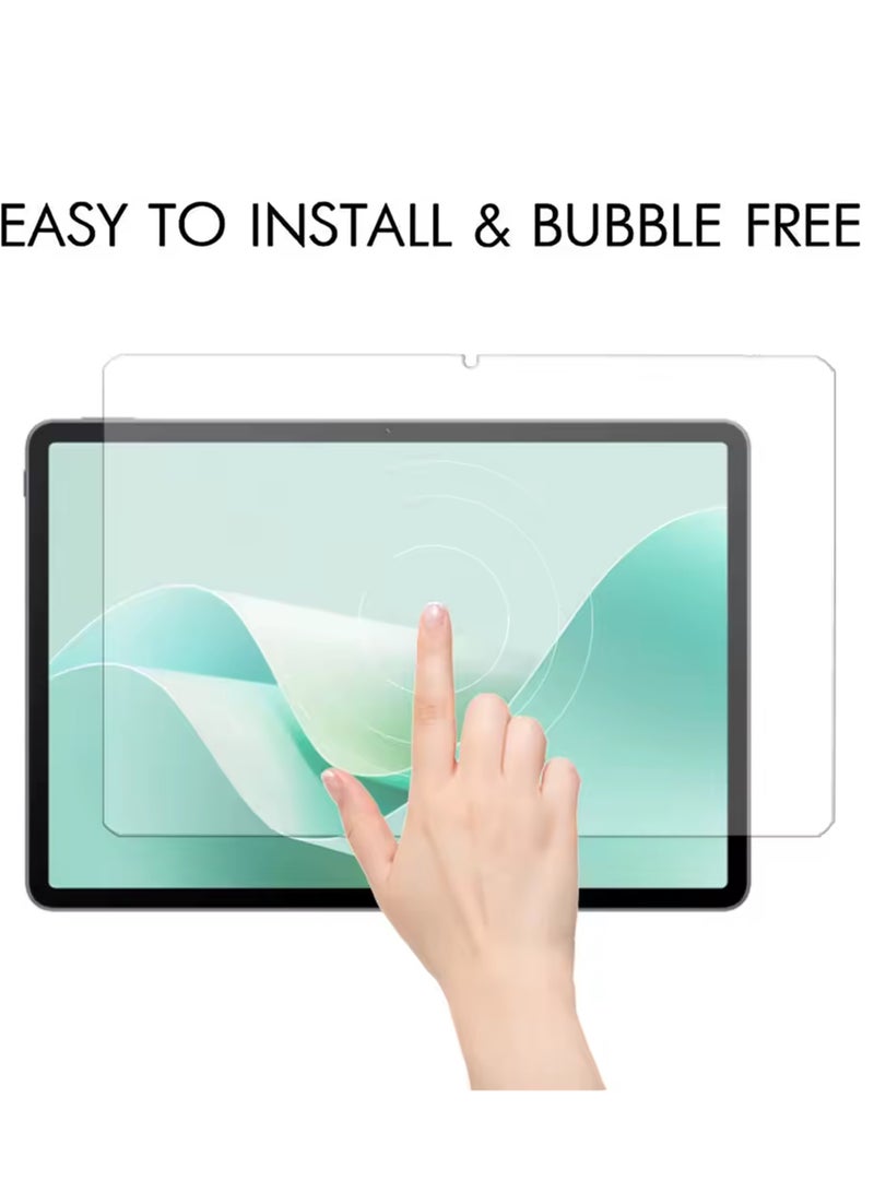 ريو واقي شاشة Huawei MatePad 11.5s، قطعتان، واقي شاشة من الزجاج المقوى عالي الوضوح، مقاوم للخدش، خالٍ من الفقاعات، شفافية عالية، واقي شاشة لمس دقيق لهاتف Huawei MatePad 11.5s - Image 4